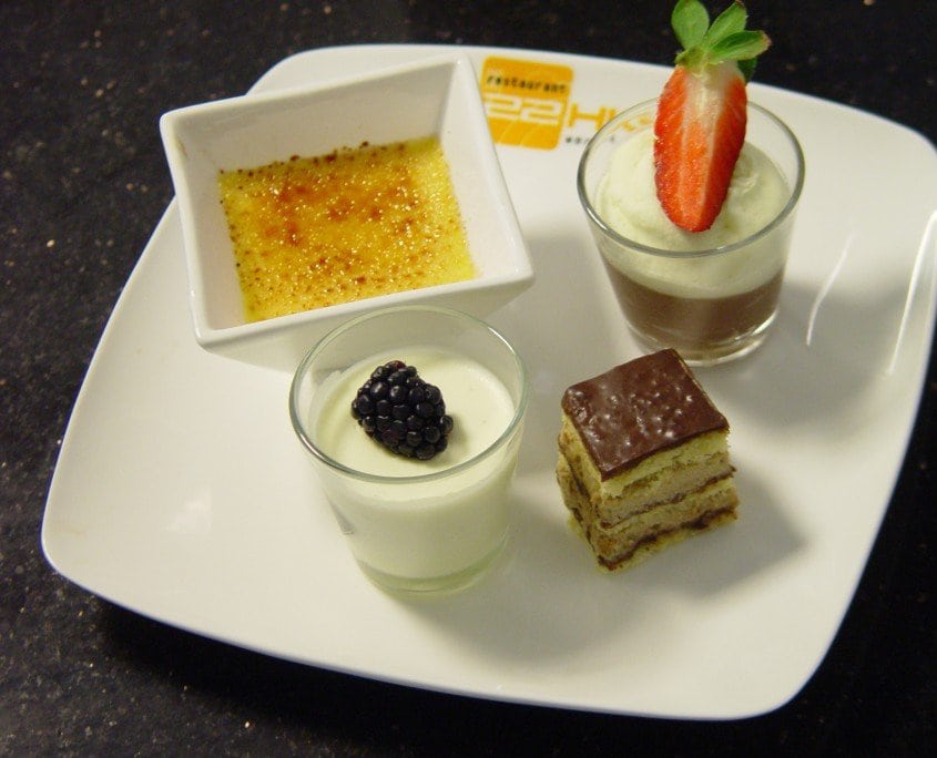 Desserts & Icecream – Wereldrestaurant 22HIGH Amersfoort